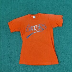 VINTAGE 1995 Sportswear Florida Gators 90's Sports Orange T Shirt Sz Small